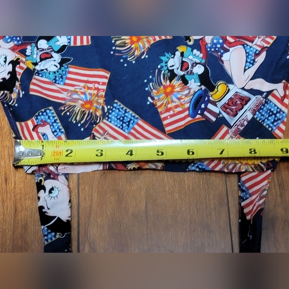 UNIQUE Handmade Betty Boop U.S.A. Apron! - Picture 8 of 10